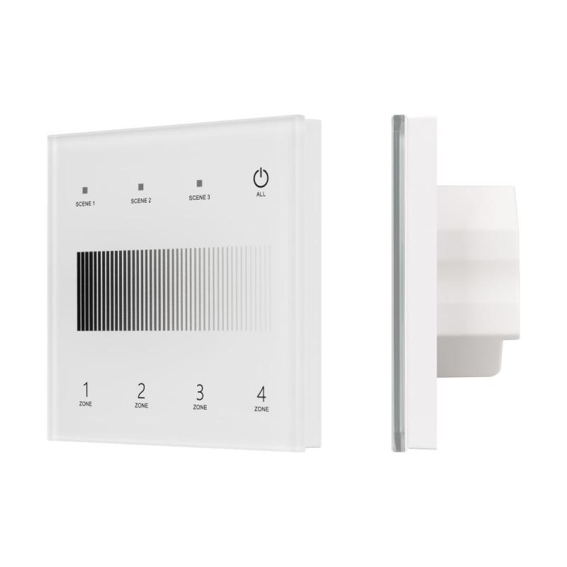 Сенсорная панель Arlight SMART-DALI-301-11-4G-3SC-DT6 Белая (230V, встраиваемая, 2.4G) (IARL, IP20 Пластик) 060790