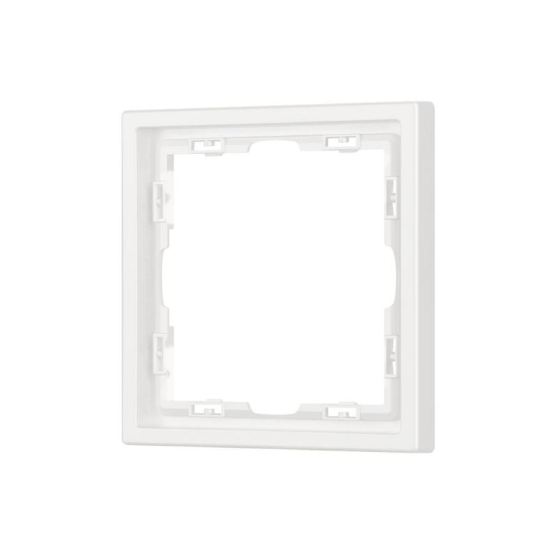 Рамка пластиковая Arlight FRM-NOBE-SFPL-1-WH 054211