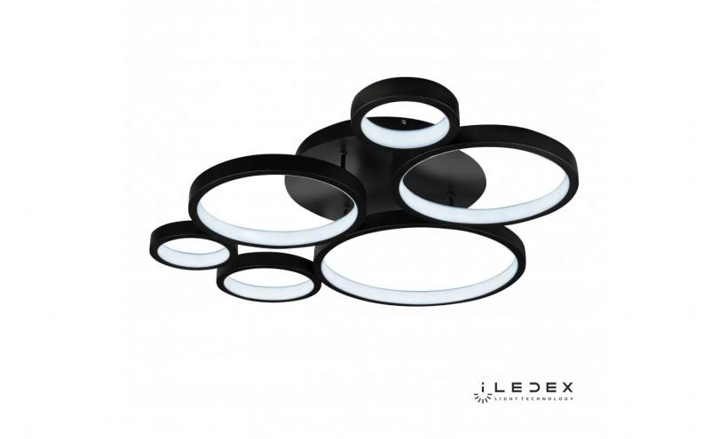 Потолочная люстра iLedex Ring Star 9004-6-X-T BK