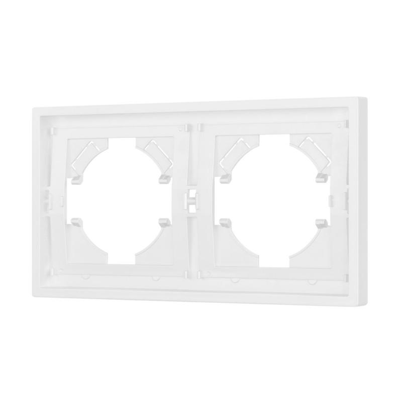 Рамка пластиковая на 2 поста Arlight FRM-TENDO-PL-2-WH 053839