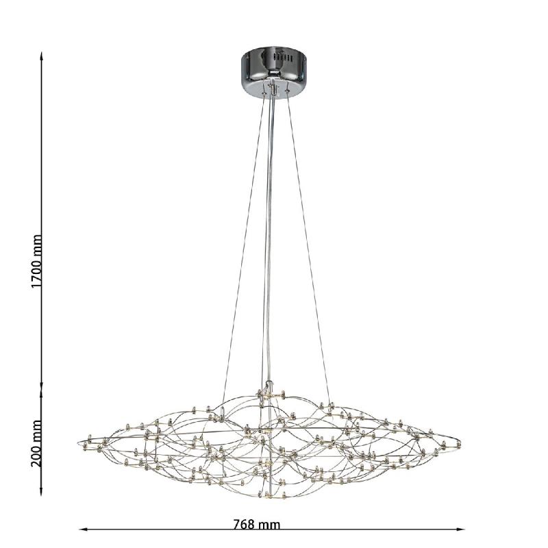 Подвесная люстра Favourite Thinner 4305-8P