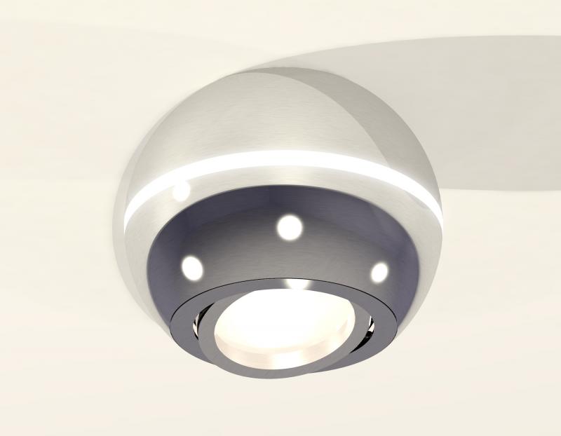 Накладной поворотный светильник с дополнительной подсветкой Ambrella Light Techno XS1104011 (C1104, N7003)