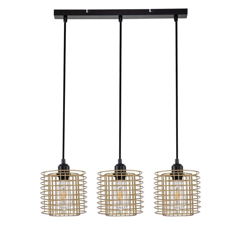Подвесной светильник Escada Grid 10190/3S Gold