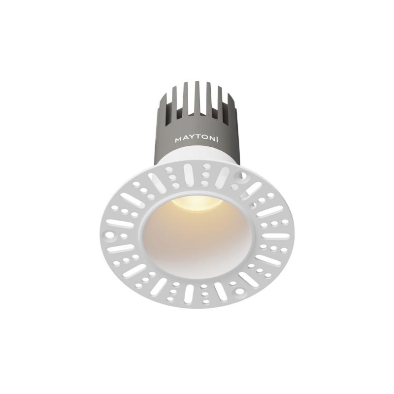 Встраиваемый светильник Maytoni Technical Dip DL120-10W-3K-TRS-W