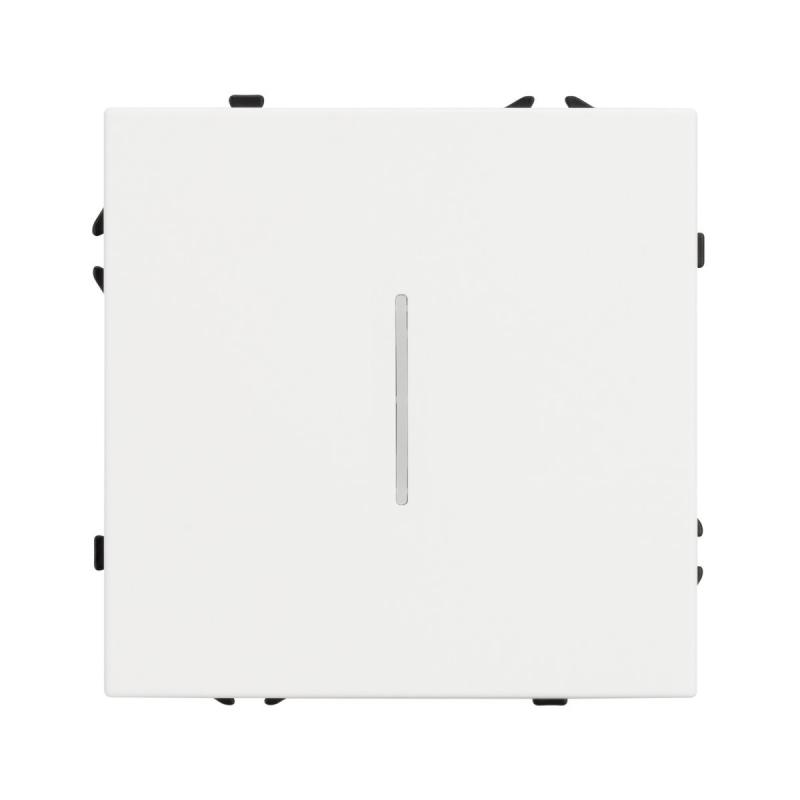 Механизм выключателя одноклавишный непроходной Arlight LED SWT-NOBE-MK01-SFPL-L-WH (230V, 10A) 054232