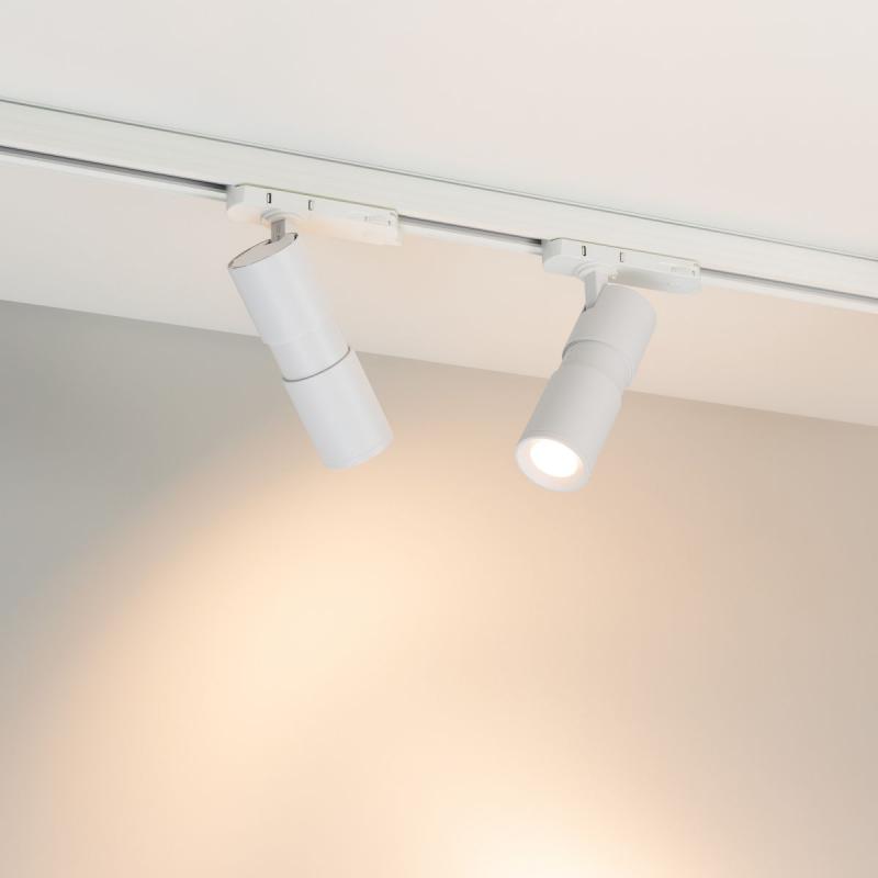 Трековый трехфазный светильник Arlight LGD-ARTEMIS-TRACK-4TR-R55-12W Warm3000 (WH, 8-80 deg, 230V, TRIAC) (IP20 Металл) 058639