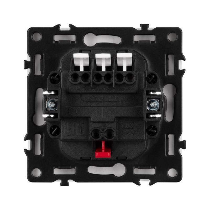 Выключатель 3 кл софт-тач никель Arlight SWT-MK03-SFPL-IS (250V, 10A) 061800(1)