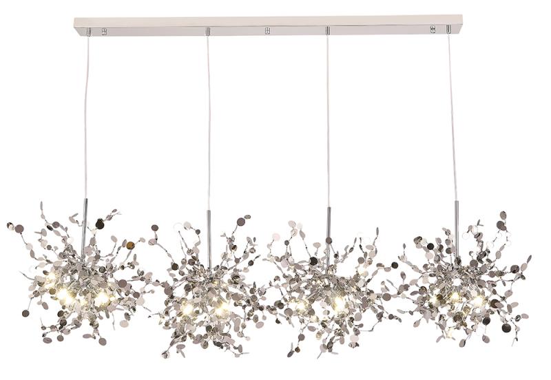 Подвесная люстра Crystal Lux GARDEN SP3х4 L1600 CHROME