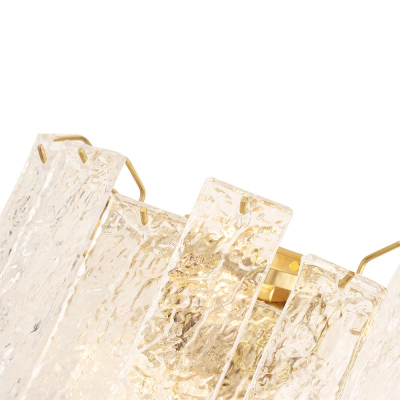 Настенный светильник Crystal Lux RICARDO AP3 BRASS