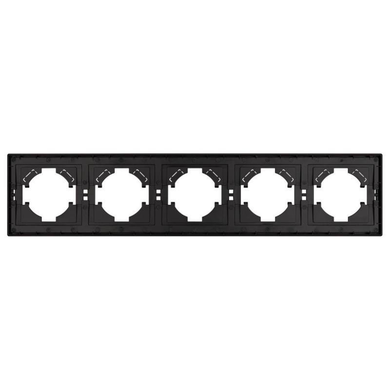 Рамка пластиковая на 5 постов Arlight FRM-TENDO-PL-5-GR 053853