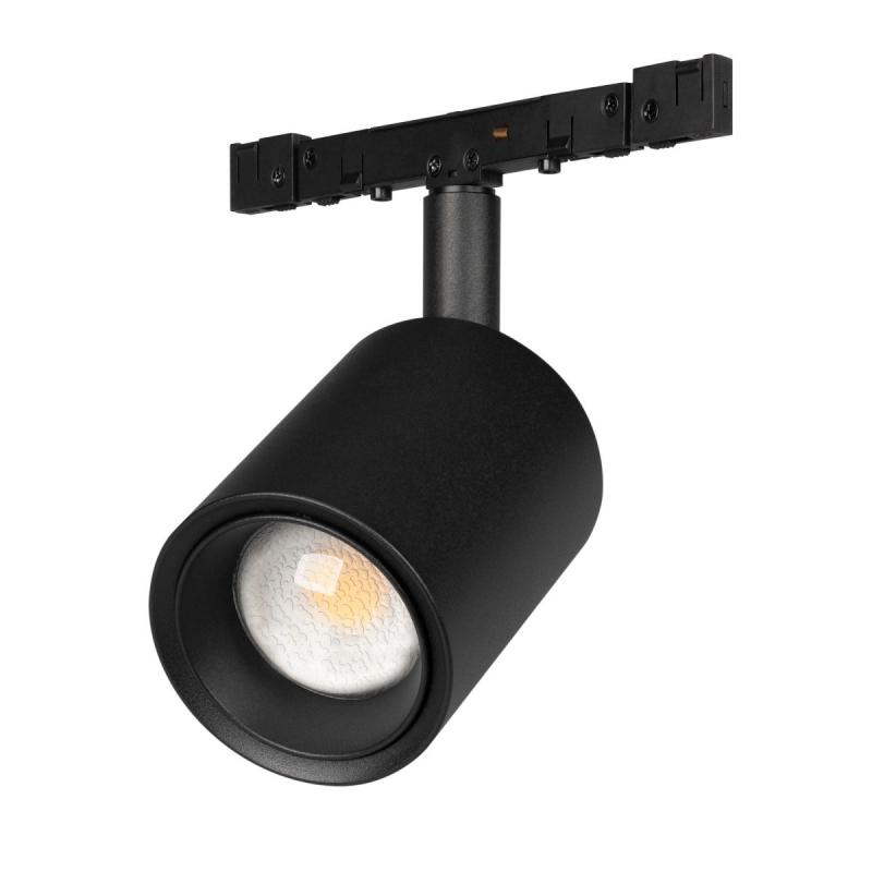 Трековый магнитный светильник Arlight MAG-MICROCOSM-SPOT-ZOOM-R47-9W Warm3000 (BK, 15-55 deg, 24V) (IP20 Металл) 051769