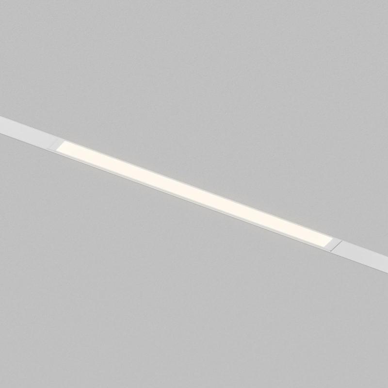 Трековый однофазный светильник Denkirs Simple Linear DK8104-WH