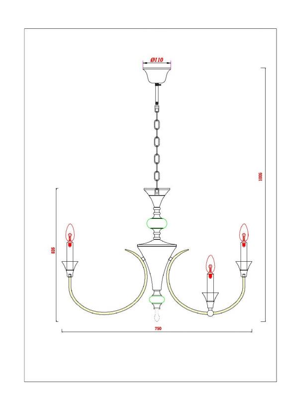 Подвесная люстра Arte Lamp Collinetta A4094LM-12WH