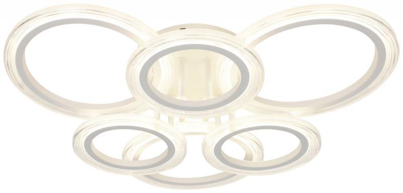 Потолочный светильник Эра Модерн Ring CLL-1-90W 3K-6,5K RC WH