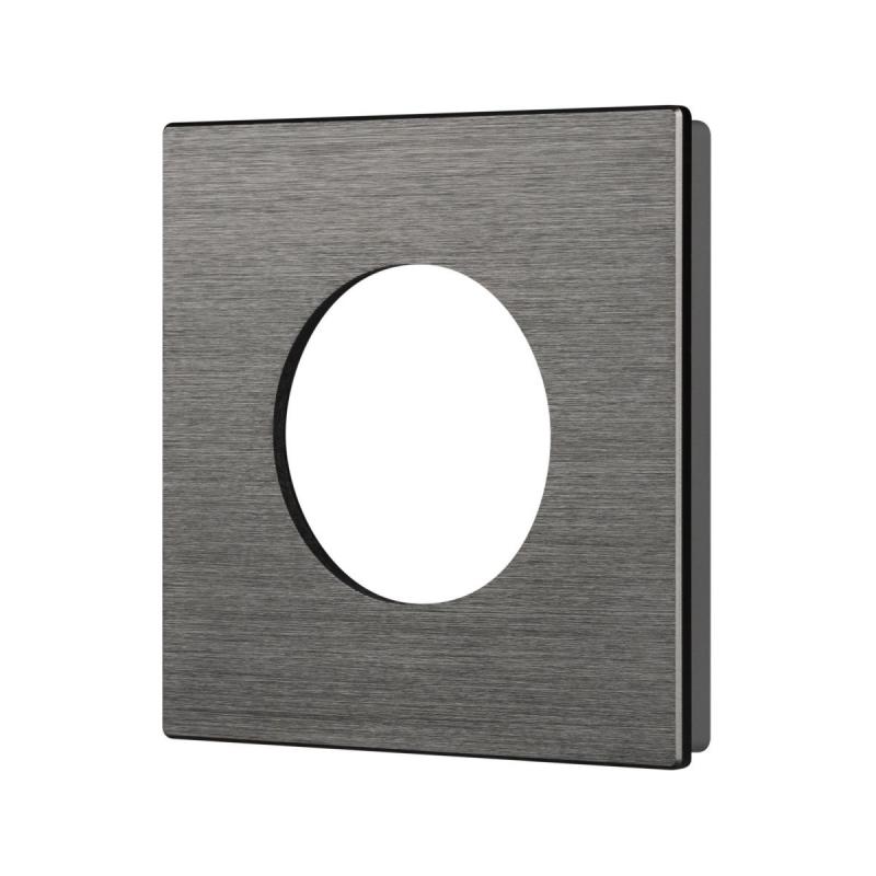Рамка 1-местная алюминиевая Arlight FRM-PRESTO-ALR-1-GR 043877