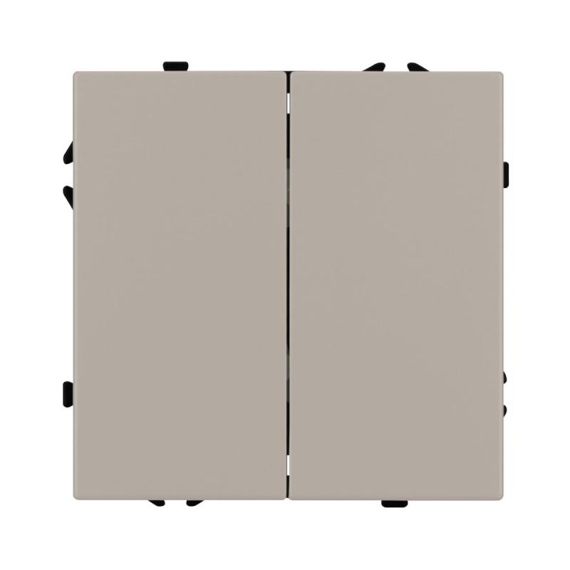 Выключатель 2 кл софт-тач кашемир Arlight SWT-MK02-SFPL-CA (250V, 10A) 059419(1)
