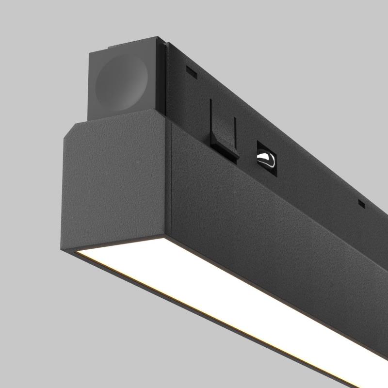 Трековый магнитный светильник Maytoni Basis TR030-4-30WTW-DD2-B