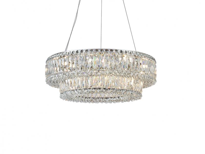 Подвесная люстра Newport 8450+18/S chrome М0070078