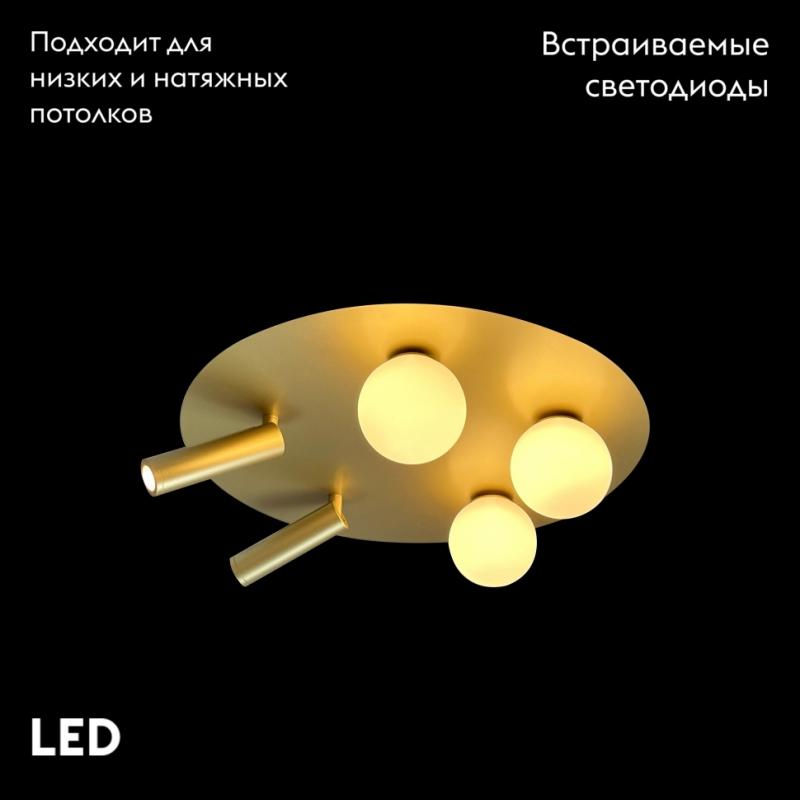 Потолочная люстра iLedex Telescope D4774-40 SGD