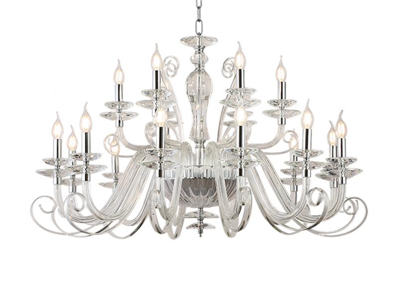 Подвесная люстра Newport Annabelle 8576+12/C chrome М0070815