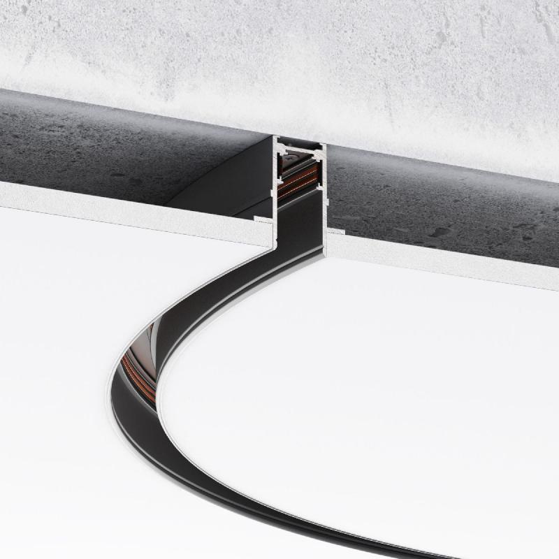 Шинопровод встраиваемый радиусный Elektrostandard Slim Magnetic 4690389205019 85158/00 a066494
