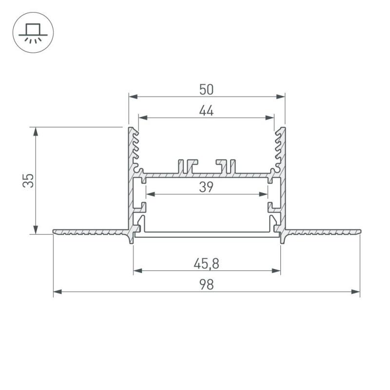 Соединитель профиля Arlight SL-LINIA 030103
